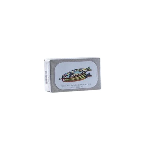 Sardiner Små Røgede i Olivenolie 90 g 352203 by José Gourmet color Sort