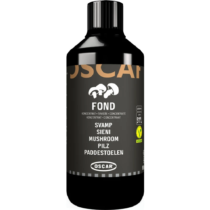 Svampefond koncentrat, nok til 51 liter, glutenfri - FL 98 CL 96983 by OSCAR color Sort