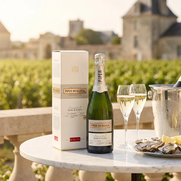 Piper-Heidsieck Essentiel Blanc De Blanc Champagne 75 cl 993209 by PIPERHEIDS color Sort