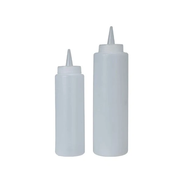 Flaske til pyntning PE 2 stk 170488930 by Koop color Klar