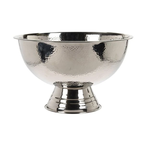 Champagnekøler 397xH241mm hamret A12441160 by Koop color Sølv