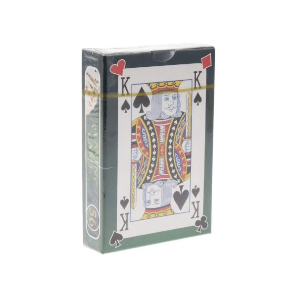 Spillekort papir 56 stk CY5656210 by Koop color Hvid