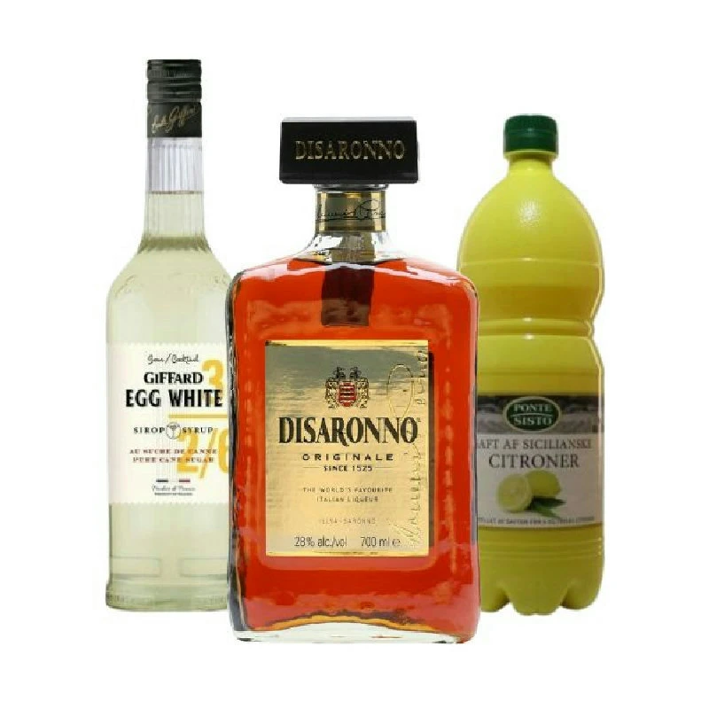 Amaretto Sour - DrinksPakke DDSKpakke24 by Barlife color Sort