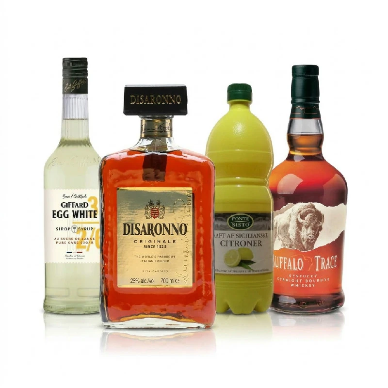 Amaretto Whiskey Sour - DrinksPakke DDSKpakke25 by Barlife color Sort