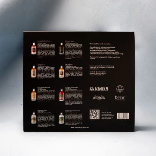 Bornholm Snaps Gaveæske No. 4 8x5 CL 1003737 by SNAPSBORNH color Sort