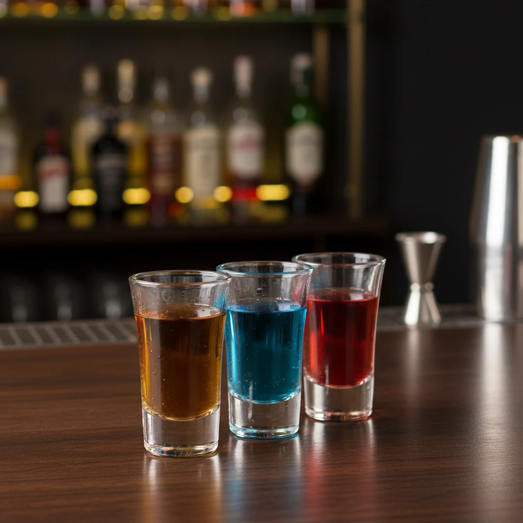 Shotglas 80ml 3 stk YE6000740 by Koop color Sort