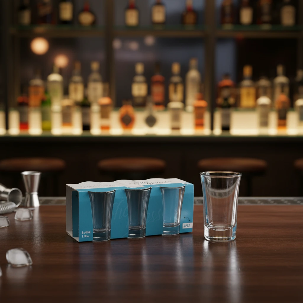 Shotglas 40ml 6 stk YE6000060 by Koop color Sort