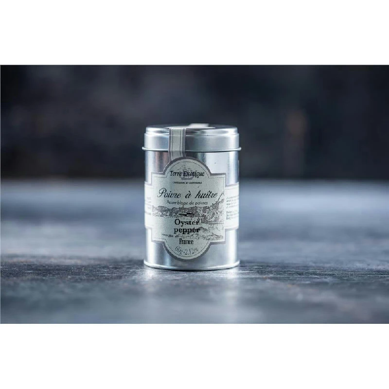 Østers peber 60g Terre Exotique 328817 by Terre Exotique color Sort