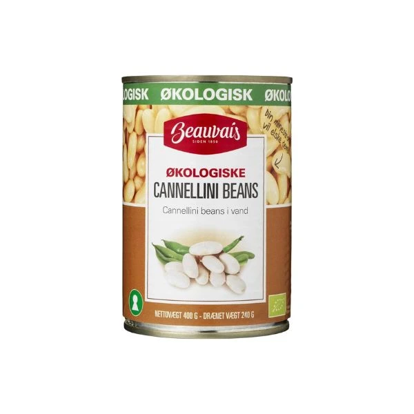 Cannellinibønner Øko DS (400 G) 270521 by BEAUVAIS color Sort