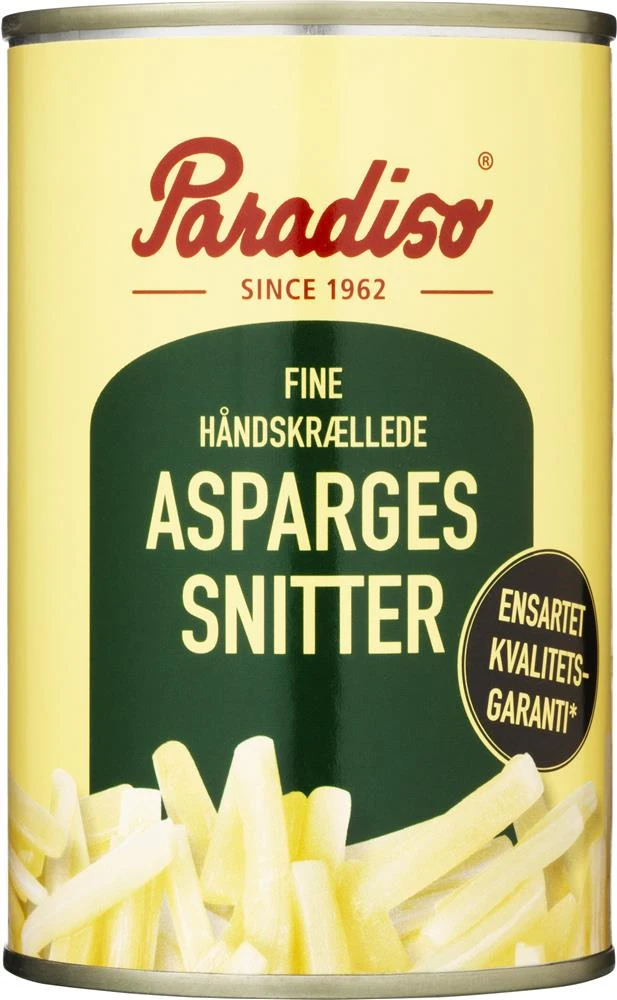 Fine håndskrællede aspargessnitter DS (430 G) 227904 by PARADISO color Sort