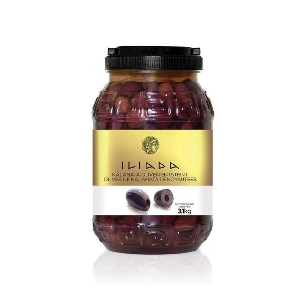 Kalamata oliven uden sten BT (3,1 KG) 269526 by Iliada color Sort