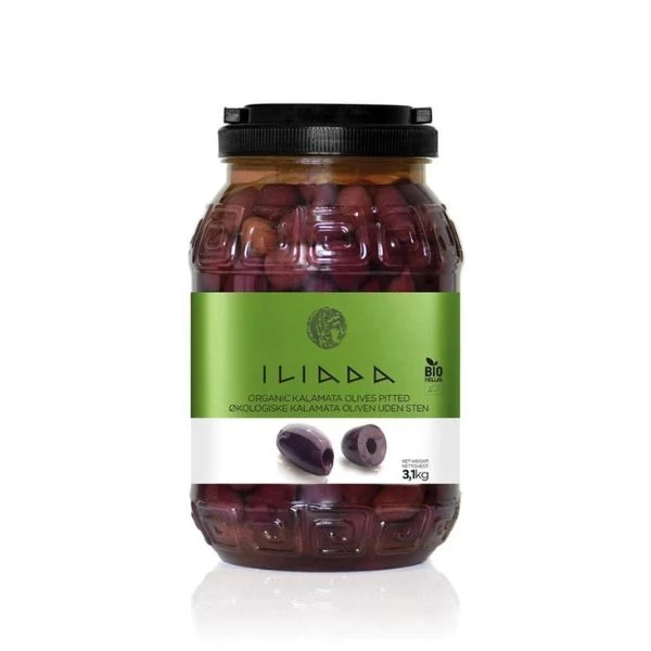 Kalamata oliven uden sten Øko SP (3,1 KG) 311475 by Iliada color Sort