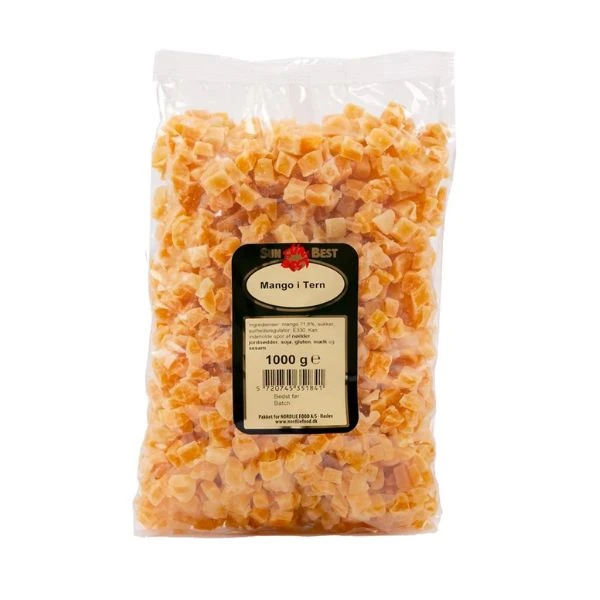 Tørret mangotern PS (1 kg) 129613 by SUNBEST color Sort