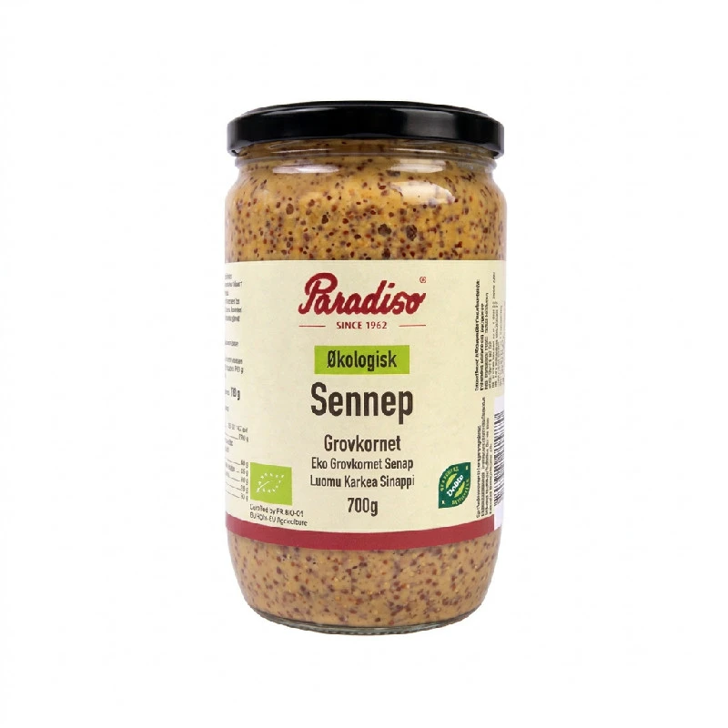 Grovkornet sennep Øko GL (720 G) 253799 by PARADISO color Sort