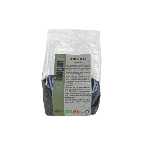 Belugalinser Øko (500 g) 37367 by BIOGAN color Sort