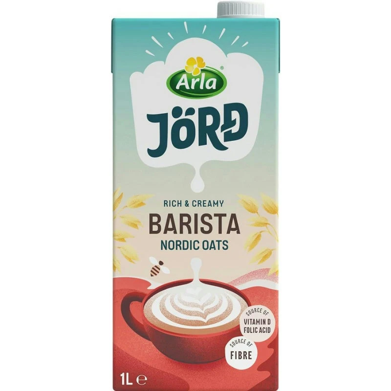 Havredrik UHT Øko 1 L 326949 by Jörd color Sort
