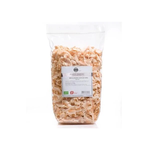 Kokosflager Ristet Øko (500 g) 286800 by BIOGAN color Sort