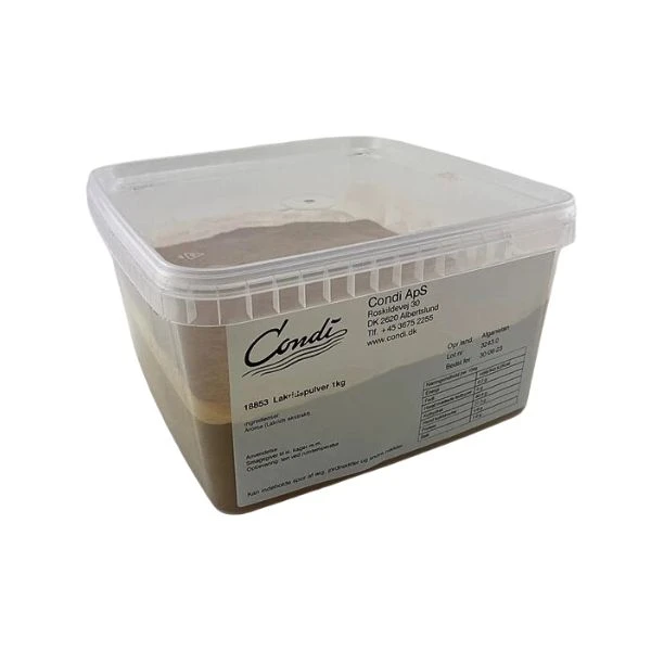 Lakridspulver PS (1 KG) 80298 by Condi color Sort