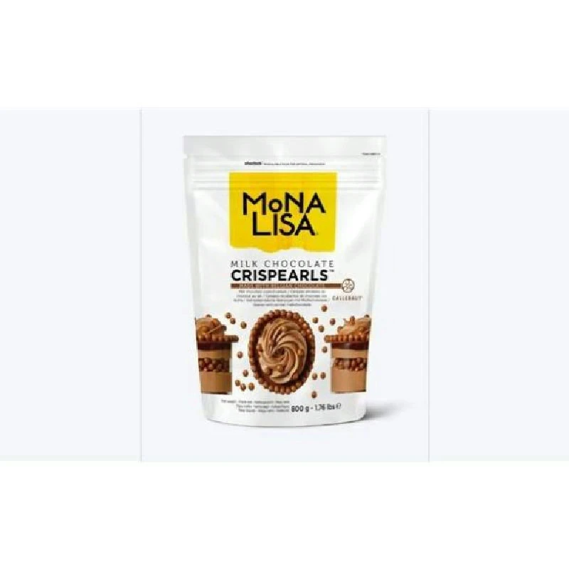 Crispearls med Mælkechokolade PS (800 G) 312558 by Mona Lisa color Sort