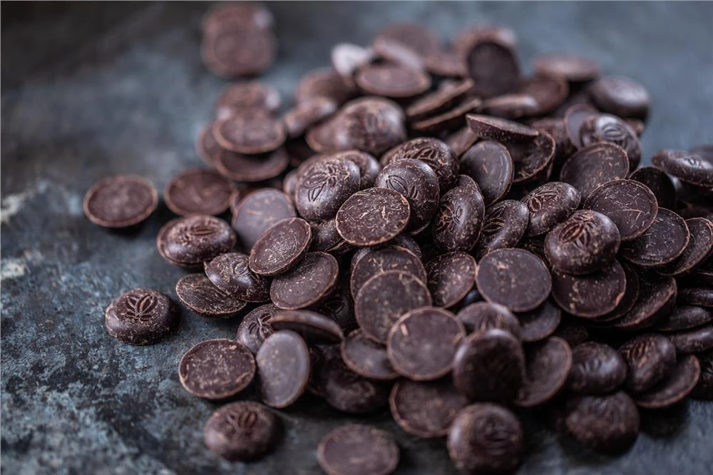 Mørk chokolade Sao Palme 60% PS (2 KG) 353227 by Felchlin color Sort