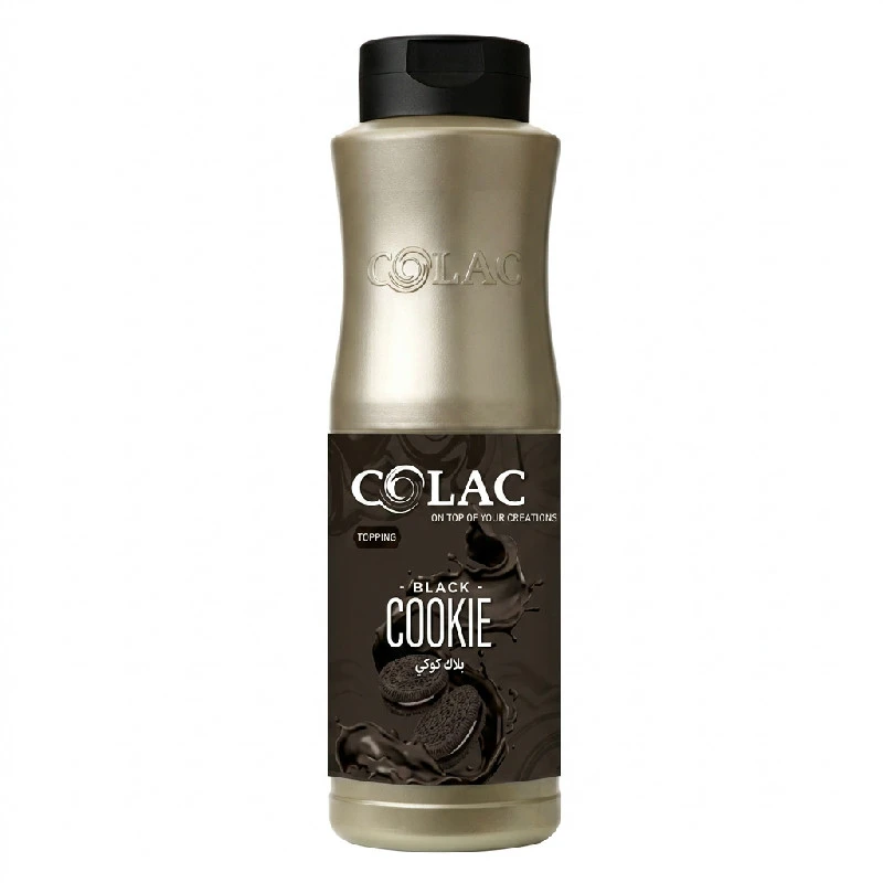 Topping Black Cookie FL (1 KG) 345071 by Carefood color Sort