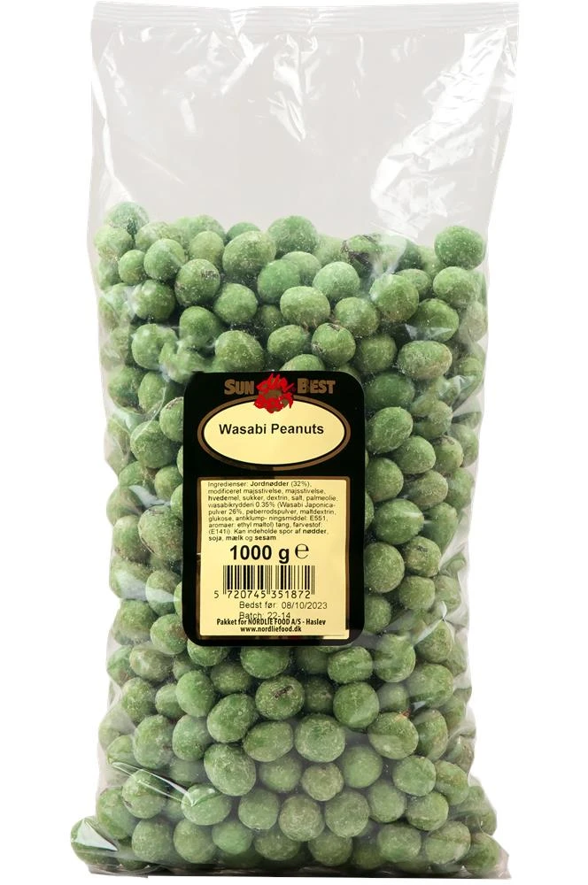 Peanuts Wasabi PS (1 KG) 85432 by SUNBEST color Sort