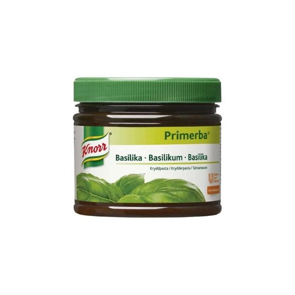 Basilikum krydderpasta GL (340 G) 26589 by KNORR color Sort