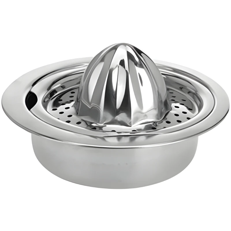 Citronpresser i rustfrit stål 16 cm 9007420 by Koop color Sølv