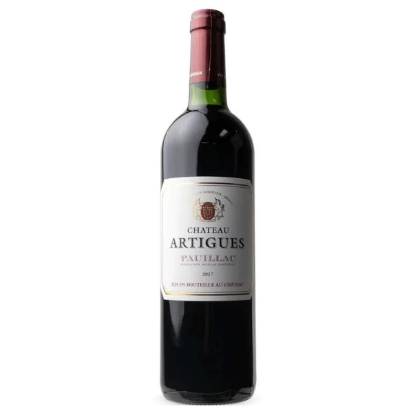 Chateau Artigues Pauillac 2017 75cl 589856  color Sort