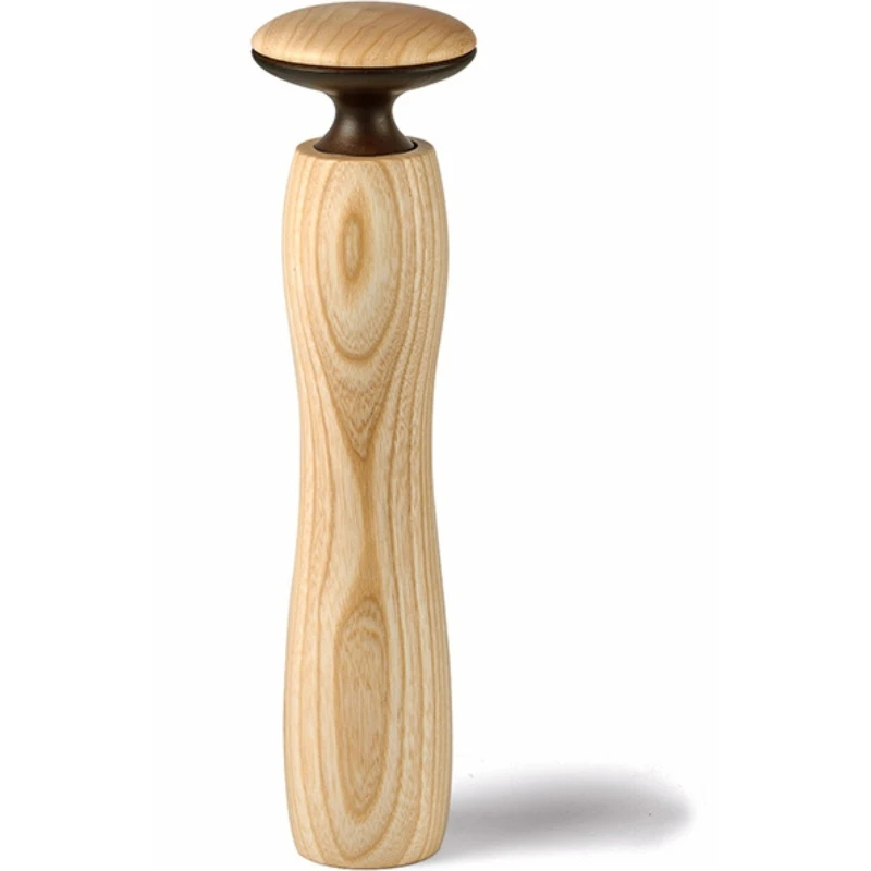HERCULES salt- og peberkværn i lys ask – 28,5 cm, Ø 7,5 cm LESPNL by Legnoart color Sort