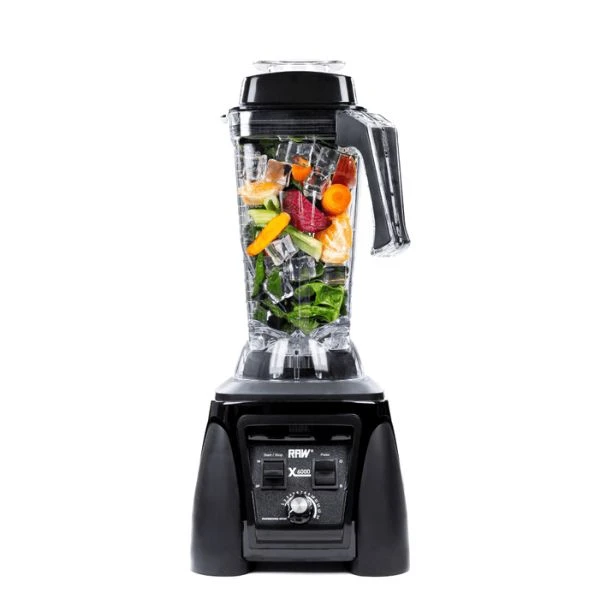 RAW Blender X6000 4.0HP 2.5L 2380W Sort RAWX6000.B by Raw Blende color Sort