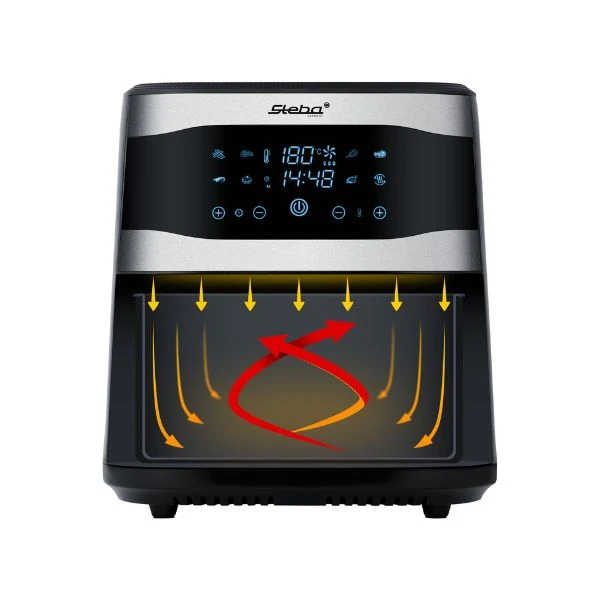 Steba Varmluftsfriture Family 8 L timer 80-200°C STHF8000FAMILY by Steba color Sort