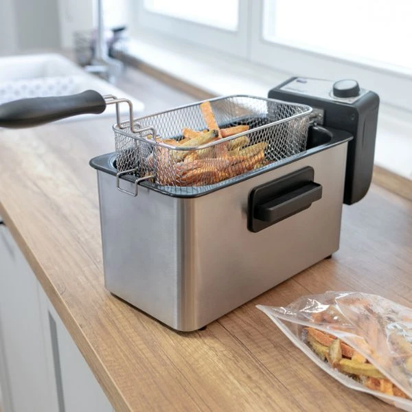 Steba Friture Rustfristål 3L DF180 STDF180 by Steba color Sort