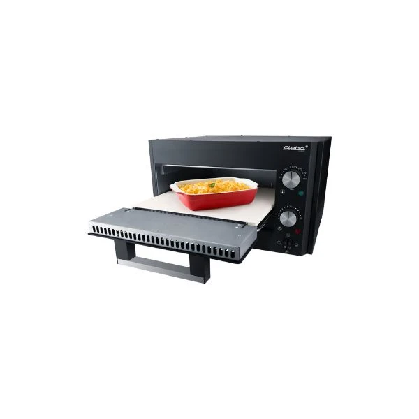 Steba Power Pizzaovn sort 1800W STPB1800 by Steba color Sort
