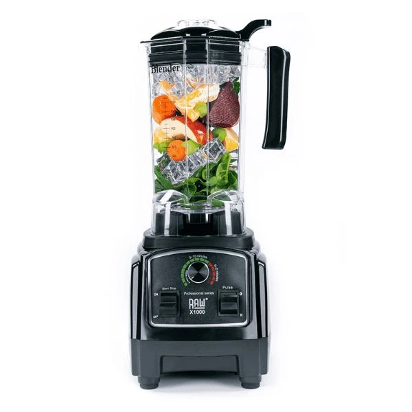 RAW Blender X1000 Sort 1.3HK 1.2L 1000W RAWX1000.B by Raw Blende color Sort