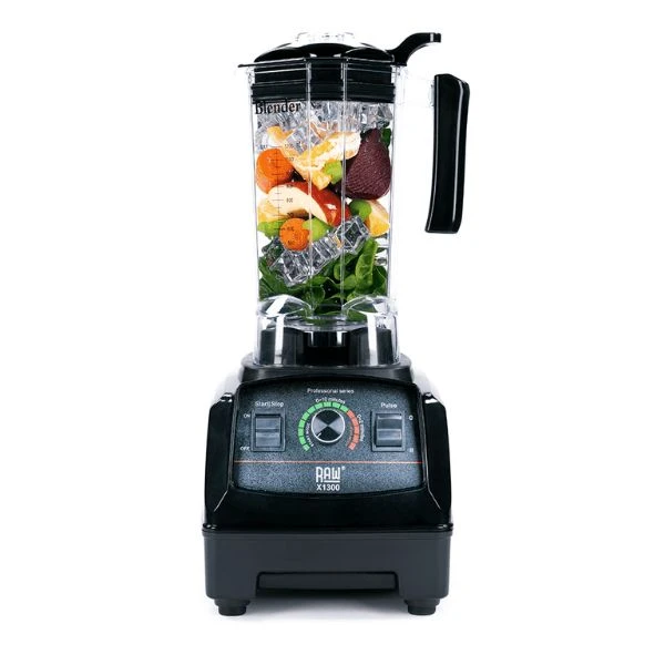 RAW Blender X 1300 Sort 1.8HK 1.2L 1300W RAWX1300.B by Raw Blende color Sort