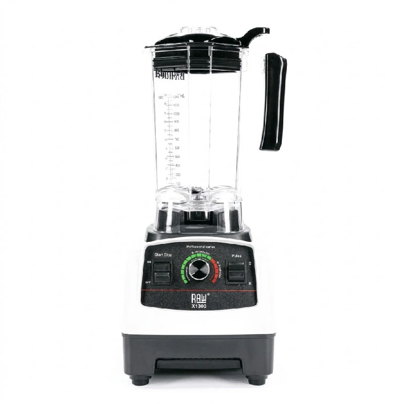 RAW Blender X 1300 Hvid 1.8HK 1.2L 1300W RAWX1300.W by Raw Blende color Sort