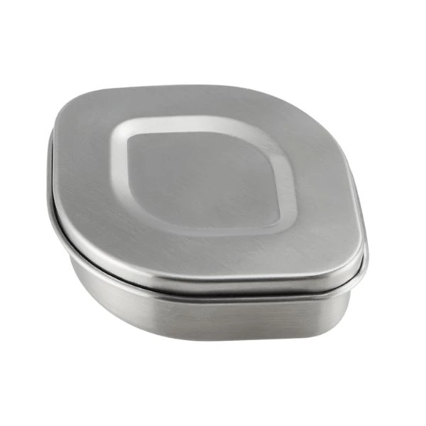 Lurch Madkasse i rustfrit stål 105x105x52 mm LU240936 by LURch color Sort