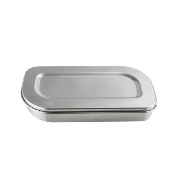 Lurch Madkasse i rustfrit stål 205x105x52 mm LU240937 by LURch color Sort