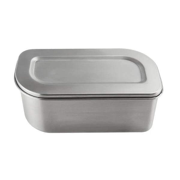 Lurch Madkasse i rustfrit stål 205x105x88 mm LU240938 by LURch color Sort