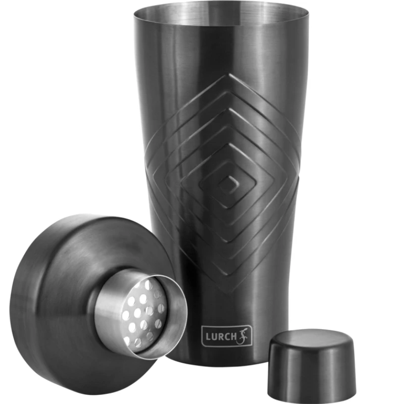 Lurch Cocktail shaker 600 ml, smokey grey LU240797 by LURch color Sort