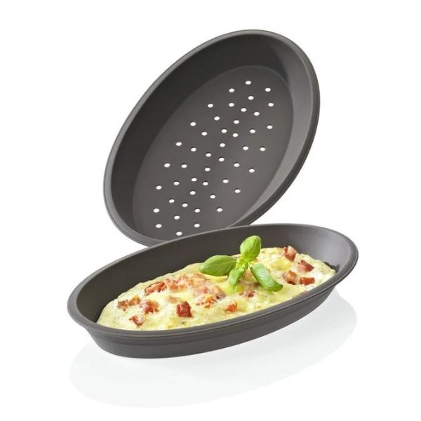 Lurch Flexiform Pizzaforme Oval 2 stk. LU85056 by LURch color Sort