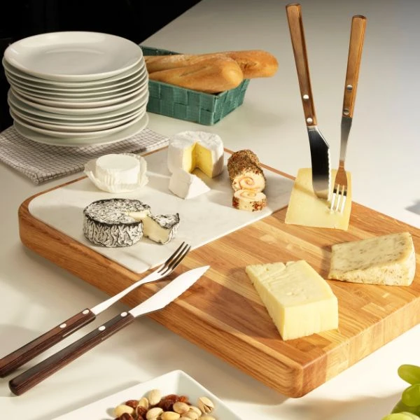 Legnoart Grand Cheese Place oste- og skærebræt 500x340x40 mm LECP10XL by Legnoart color Sort