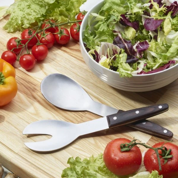 Legnoart CAESAR'S JOY, Salatbestik, Rustfrit Stål LESA1 by Legnoart color Sort