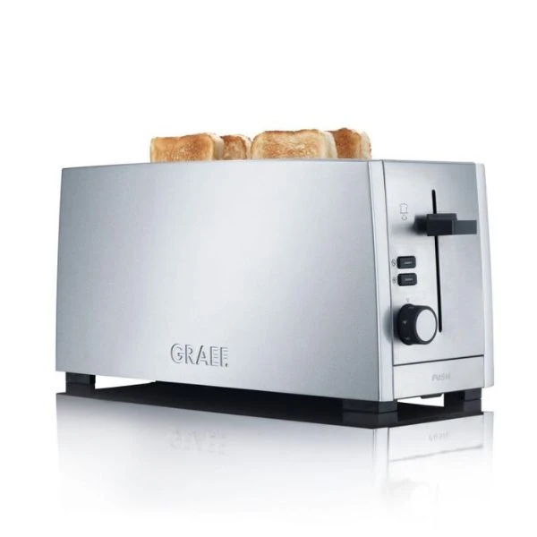 Graef Brødrister TO100 - 4 skiver GRTO100EU by Graef color Sort