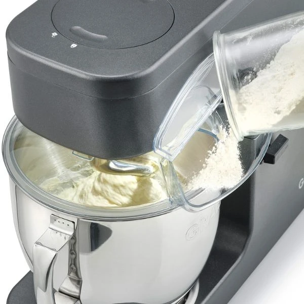 Graef Køkkenmaskine grå 7 L 800 Watt GRKM7016EU by Graef color Sort