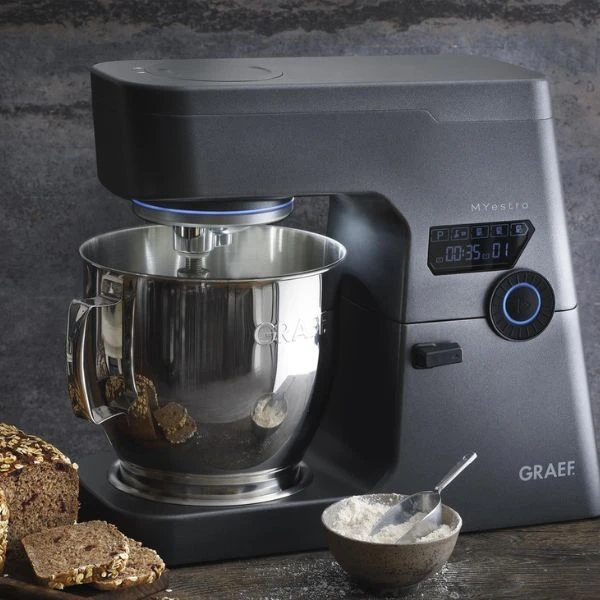 Graef Køkkenmaskine grå 7 L 800 Watt GRKM7016EU by Graef color Sort