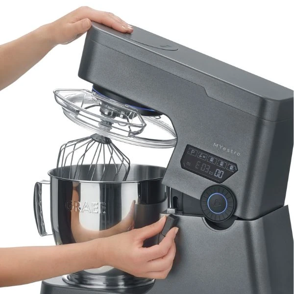 Graef Køkkenmaskine grå 7 L 800 Watt GRKM7016EU by Graef color Sort