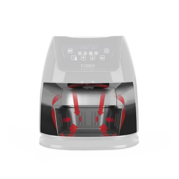Caso Friture Varmluft AF255 3L Sort CS3179 by CASO color Sort