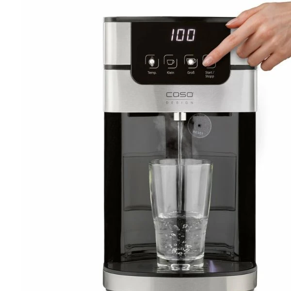 Caso Varmtvandsdispenser Perfect Cup 1000 Pro, 4L CS1878 by CASO color Sort/sølv